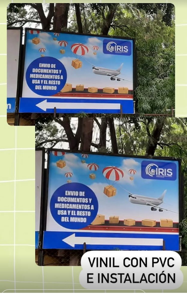 Vinil con PVC e instalacion exterior