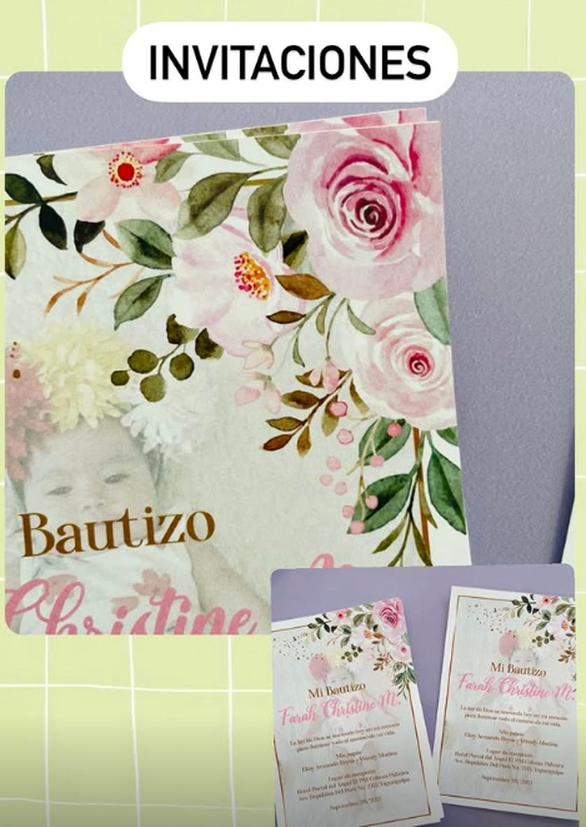 Invitaciones impresas