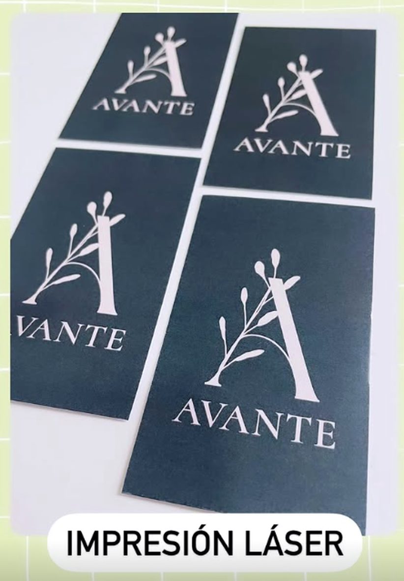 Impresion laser en tarjetas